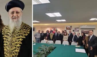 Se confrontan diputados de Morena por invitación de Pedro Haces a rabino israelí
