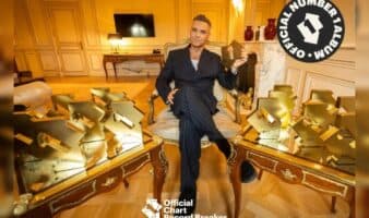 Robbie Williams supera el récord de The Beatles en llegar a la cima de las listas de éxitos en Reino Unido