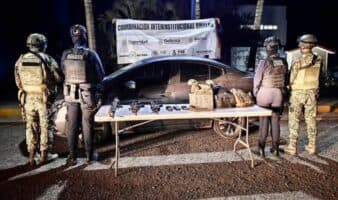 Ataque a policías en Culiacán termina con aseguramiento de armas