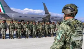 Envían mil 600 militares más para reforzar operativos en Sinaloa