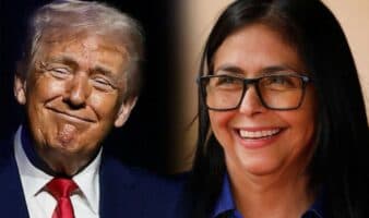 Trump habla con Delcy Rodríguez; dice que es una 'persona fantástica'