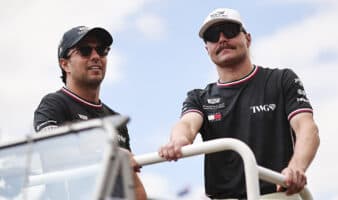 'Checo' Pérez se disculpa tras incidente con Bottas en China: 'Tuve toda la culpa'