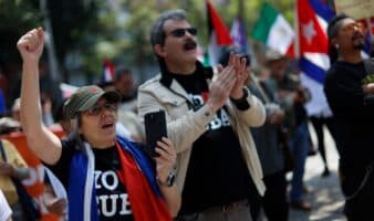 "Cuba no está sola", claman mexicanos ante amenazas de EE.UU. a la isla