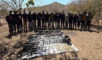 Nayarit | Capturan a 20 personas tras enfrentamiento en Huajicori