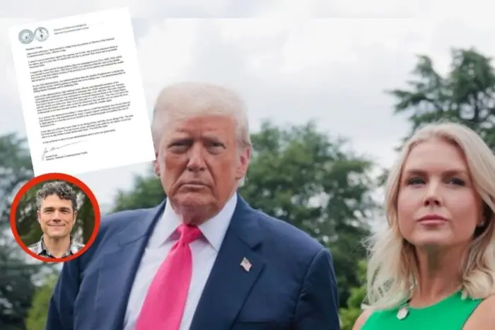 Karoline Leavitt defiende a Trump tras renuncia de Kent