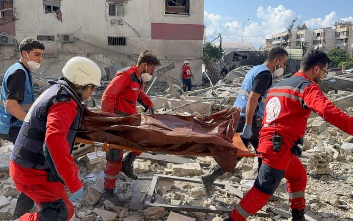 Más de 2,000 personas han muerto por ataques de Israel en el Líbano desde el 2 de marzo