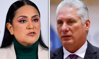 Díaz-Canel felicita a Ariadna Montiel tras asumir la presidencia de Morena