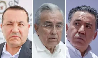 Comparecen Rocha Moya, Inzunza y vicefiscal con licencia de Sinaloa ante FGR