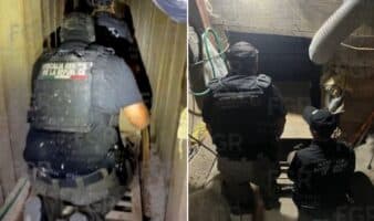 Descubren narcotúnel en Tijuana que conecta con California