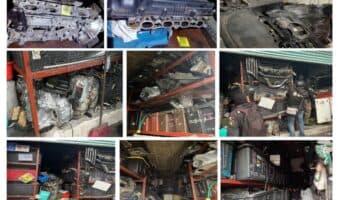 Golpe al robo de autopartes: aseguran 11 toneladas en bodegas de Iztapalapa