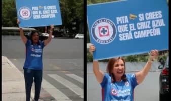 Xóchitl Gálvez sale a las calles para apoyar al Cruz Azul | Video