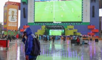 CDMX: noche de Mundial con lluvias fuertes, actividad eléctrica y granizo