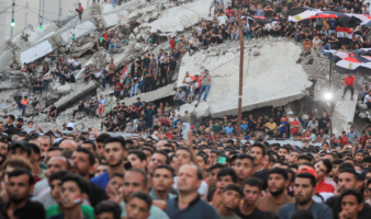 Reúnen 900 millones de euros para reconstruir Gaza