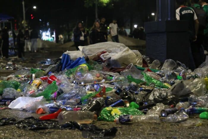 CDMX | generación de basura se disparó 58% debido al Mundial