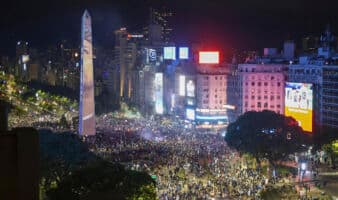 Disturbios en Buenos Aires tras la final del Mundial dejan al menos 12 detenidos