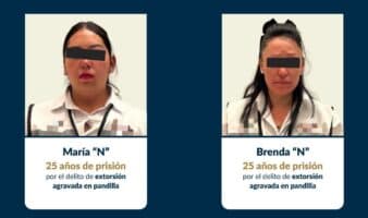 Decían que eran de Cofepris para extorsionar negocios en la CDMX; las sentencian a 25 años de cárcel
