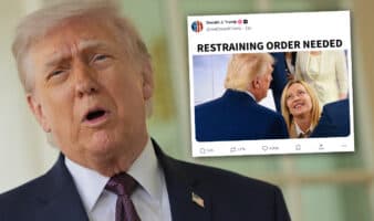 Trump se burla de Meloni al decir que necesita una 'orden de alejamiento' antes de la cumbre de la OTAN