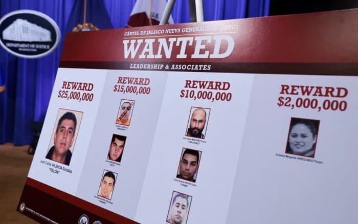 EE.UU. imputa a presuntos líderes del CJNG; ofrece más de 100 mdd por información