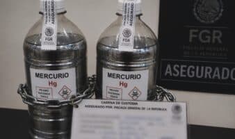 Cae persona con 1.2 litros de mercurio en Querétaro