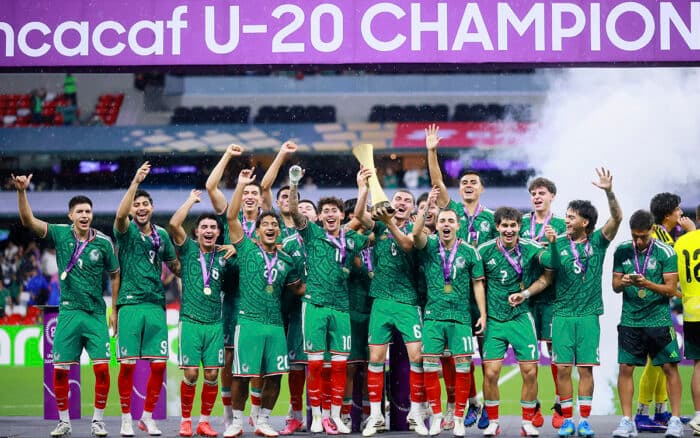 México se corona campeón Sub-20 de la Concacaf tras vencer 2-0 a EE.UU.