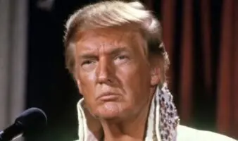 Trump se transforma en Elvis Presley con ayuda de la IA