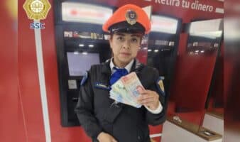 Policías hallan dinero en cajero del AICM y lo resguardan