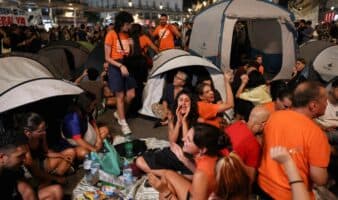 Miles protestan contra la crisis de vivienda y el desalojo de Maricamen en Madrid
