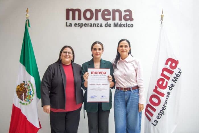 Andrea Chávez asume coordinación de Morena en Ciudad Juárez