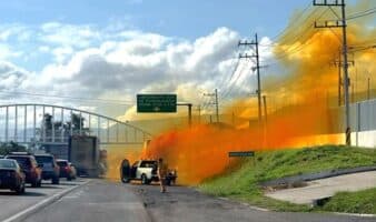 Fuga de ácido nítrico moviliza a autoridades en Jalisco