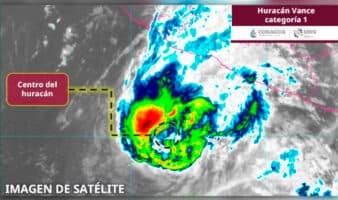 'Vance' se debilita gradualmente y mantiene lluvias muy fuertes en cuatro estados: SMN